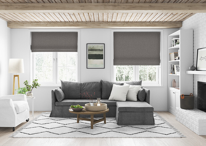 Stamford, Granite - Twist&Fit Roman Blind - Image 5